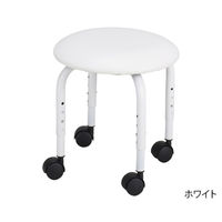 西村製作所 フットチェア ブラウン 60637 1個 62-3873-94　　ナビスカタログ（直送品）