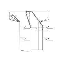 ケアファッション 紳士らくらくガーゼねまき 柄おまかせ L 38866-02 1枚 61-7382-95（直送品）