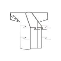 ケアファッション 婦人らくらくガーゼねまき 柄おまかせ M 38865-01 1枚 61-7382-92（直送品）