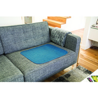 Conni チェアパッド Lサイズティールブルー CCD-051061-25-1TB 1枚 62-7114-76（直送品）