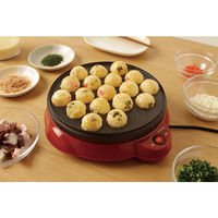 アイリスオーヤマ たこ焼きプレート ITY-18A-R(561784) 1台