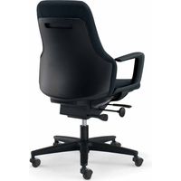 【組立設置込】コクヨ グーフォ オフィスチェア ハイバック C型肘 ブラックシェル ゴム単輪キャスター ブラック/ブラック 1脚（直送品）