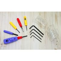 サンケーキコム 日本製 ドライバーセット 5本+六角レンチ DRSーSS2 1セット