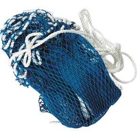 トラスコ中山 TRUSCO 防炎安全ネット青1.8φ 幅5m×5m 目合15 菱目ラッセル 仮認 FPSN-5050-B 1枚（直送品）