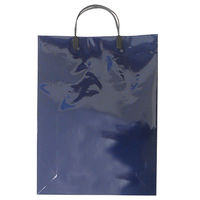 エヒメ紙工 ラミネートバッグ大　紺 PPL-B 10個