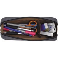 リヒトラブ ペンケース[2ウェイタイプ] 黒 A7552-24 1個