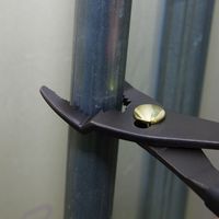 薄型コンビネーションプライヤー（黒金・ベント） 210-190-BG フジ矢（直送品）