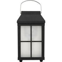 タカショー ゆらぎソーラー フレイムランタン ウェスタ ブラック LGS-107（直送品）