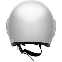 【二輪車・バイク用ヘルメット】アクアドリーム（AquaDream） オープンフェイスヘルメットシルバー AD-OF200-SL 1個（直送品）