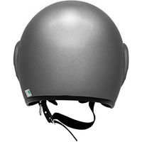 【二輪車・バイク用ヘルメット】アクアドリーム（AquaDream） オープンフェイスヘルメットガンメタ AD-OF200-GM 1個（直送品）