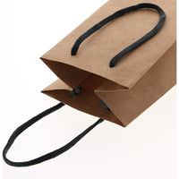 【ケース販売】HEIKO 紙袋 カラーチャームバッグ 一升瓶用 クラフト 005340501 1ケース(10枚入×10袋)（直送品）