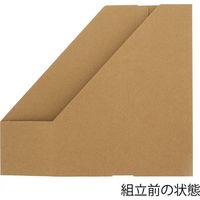 シモジマ HEIKO ファイルBOX A4縦 クラフト無地 006870001 1セット(5枚入×10袋 合計50枚)（直送品）