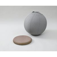 YAMAZEN バランススツール HBS-55(GY) 1台