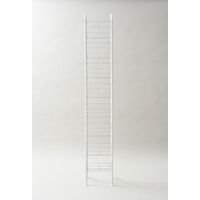 山善 YAMAZEN シューズラック 幅305×奥行260×高さ1830mm マットホワイト／クロムメッキ SR-308R(MWH) 1台（直送品）