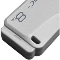 磁気研究所 HIDISC USB 2.0 フラッシュドライブ 8GB 白 キャップ式 HDUF132C8G2 1個