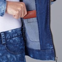 自重堂 76100インディゴブリーチ　5L 1着（直送品）