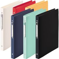 リヒトラブ noie-style クリヤーブック交換式 A4 10ポケット ホワイト N7682-0 1冊