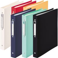 リヒトラブ noie-style クリヤーブック交換式 A4 20ポケット ライトグリーン N7683-19 1冊