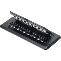 リヒトラブ ツイストノート<専用パンチ> 1/3インチ(8.47mm)ピッチ 角穴 P1600 1セット(2個)（直送品）