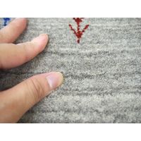 萩原 LORRI BUFFD マット ギャッベ 600×900mm L1 グレー 270038623 1枚（直送品）