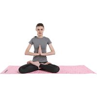 キャプテンスタッグ VitFit ヨガマット 61×173cm ハイビイスカスピンク UR-0869 1個