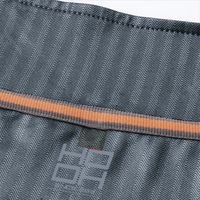 HOOH 裏起毛ジップアップシャツ 280-78ヘリンボーンシルバー 4L 村上被服 1セット（2着入）（直送品）