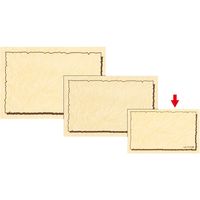 ササガワ ショーカード 小 レザック 17-5194 1セット(1冊(30枚)×5)