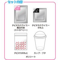 クツワ タピオカスライミー・ストロベリー PT182B 1セット(3個)（直送品）