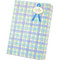 ササガワ ギフトシール ForYou青 22-918 1セット(1冊(16片入)×10)