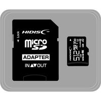 磁気研究所 HIDISC 超高速microSDXCカード 512GB HDMCSDX512GA2V30 1個