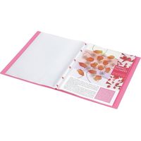 キングジム クリアーファイル ヒクタス±(透明)スティック・タイプ 20P A4タテ 黄緑 7181Tキミ 1セット(3冊)（直送品）