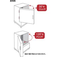 【機構部品・建築金物（丁番・蝶版・ヒンジ）】シブタニ ヒンジ（クリック無し） DEH-28-3 1個（直送品）