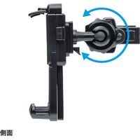 サンワサプライ 後部座席用車載タブレットホルダー 7インチ~12.9インチ対応 CAR-HLD12BK 1個