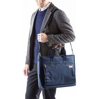 サンワサプライ カジュアルPCバッグ 15.6インチワイド対応 ネイビー BAG-CA12NV 1個（直送品）