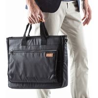 サンワサプライ カジュアルPCバッグ 15.6インチワイド対応 ブラック BAG-CA12BK 1個