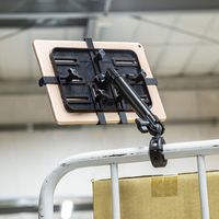 サンワサプライ 7~11インチ タブレットホルダー カート用 台車用 CAR-SPHLD7 1個