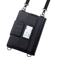 サンワサプライ ショルダーベルト付き10.1型タブレットPCケース 背面カメラ対応 PDA-TAB4N 1個