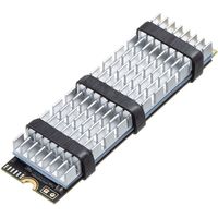 サンワサプライ M.2 SSD用ヒートシンク シルバー TK-HM5S 1個