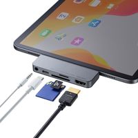 サンワサプライ iPad Pro専用ドッキングハブ SD iPadOS USB Type-C対応 USB-3TCHIP2 1個