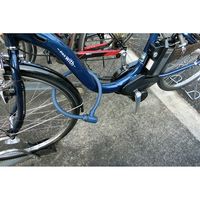 サギサカ 極太シリンダーロック 60cm ネイビー 43366 1個