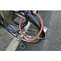 サギサカ 極太ダイヤルロック 60cm ブラウン 43987 1個