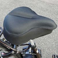 ジェントス アシスト対応GELサドルカバー 大型サドル電動アシスト自転車用 70947 1個