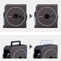 【園芸用品】タカギ ナノ ネクスト 20m ブラウン RM1220BR 1台 ホースリール