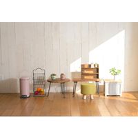 アビテ アーバン・フォールドラウンドテーブル ブラック JN-503-BK 1個（直送品）