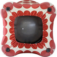 スパイス ジュエリーフィッシュチェア　ドットレッド WKC105RD 1台（直送品）