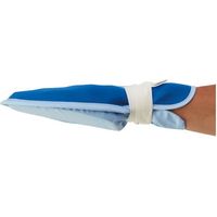 日本エンゼル フラット安心ミトンNo.2(ひもタイプ2個入り)　1763　サックス 1枚　【介護用衣類】介援隊カタログ（直送品）