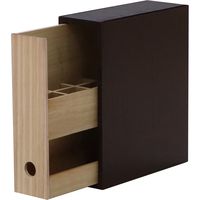 【軒先渡し】ヤマソロ Maronie デスクオーガナイザー 2段 幅100×奥行250×高さ300mm 77-304 1台（直送品）