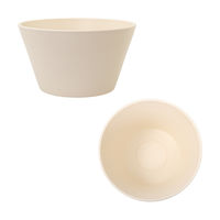 リーフ スイレン鉢 2色セット(ベージュ・ホワイト)睡蓮 ハス 鉢 2250001874249 1セット（直送品）