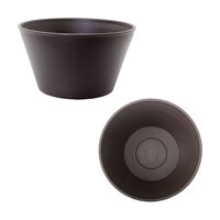 リーフ スイレン鉢 2色セット (グレー・ブラウン) 睡蓮 ハス 2250001874263 1セット（直送品）