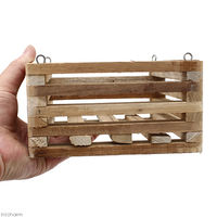 共和開発 着生植物用木枠 四角 M エアープランツ 2250002292448 1個（直送品）